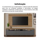 Rack Para Tv Até 75 Polegadas 2m Tampo Engrossurado Mercury C