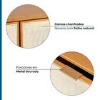 Rack Para Tv Até 75 Polegadas 3 Gavetas Madeira Maciça Palhin