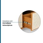 Rack Para Tv Até 75 Polegadas 3 Gavetas Madeira Maciça Palhin