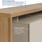 Rack Para Tv Até 75 Polegadas 3 Portas 218cm Cronos Cabecasa