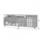 Rack Para Tv Até 75 Polegadas Atraente 1 Porta Noronha/grafit