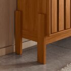 Rack Para Tv Até 75 Polegadas Bancada New Aurora Cinamomo Mel