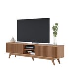 Rack Para Tv Até 75 Polegadas Com Ripado E 4 Portas Fortaleza