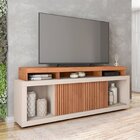 Rack Para Tv Até 75 Polegadas Frisos Decorativos Valença Frei