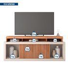 Rack Para Tv Até 75 Polegadas Frisos Decorativos Valença Frei