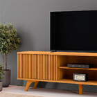 Rack Para Tv Até 75 Polegadas Gaia 2 Portas Naturalle - Mavau