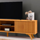 Rack Para Tv Até 75 Polegadas Gaia 2 Portas Naturalle - Mavau