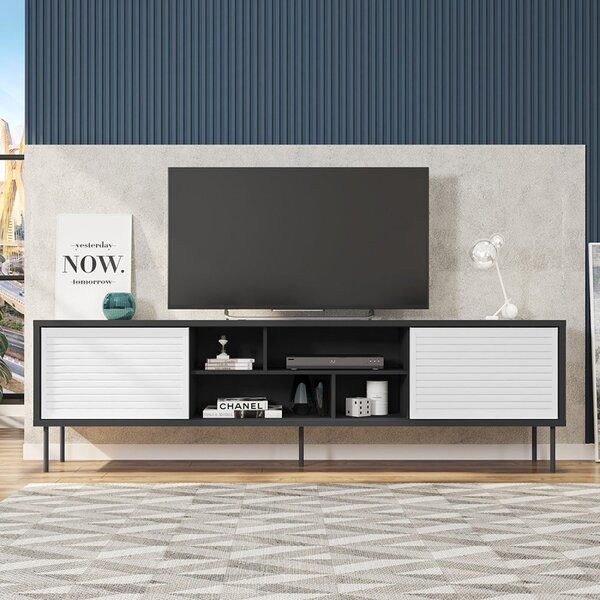 Rack Para Tv Até 75 Polegadas Industrial 220cm Em Bp Porta Pi