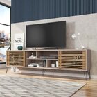 Rack Para Tv Até 75 Polegadas Industrial Retrô 220cm Em Bp Po