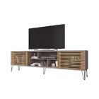 Rack Para Tv Até 75 Polegadas Industrial Retrô 220cm Em Bp Po