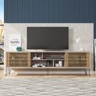 Rack Para Tv Até 75 Polegadas Industrial Retrô 220cm Em Bp Po