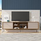 Rack Para Tv Até 75 Polegadas Industrial Retrô 220cm Em Bp Po