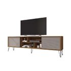 Rack Para Tv Até 75 Polegadas Industrial Retrô 220cm Em Bp Po