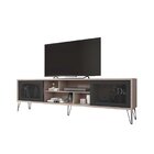 Rack Para Tv Até 75 Polegadas Industrial Retrô 220cm Em Bp Po