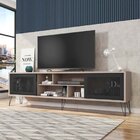 Rack Para Tv Até 75 Polegadas Industrial Retrô 220cm Em Bp Po