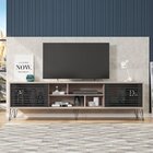 Rack Para Tv Até 75 Polegadas Industrial Retrô 220cm Em Bp Po