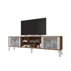 Rack Para Tv Até 75 Polegadas Industrial Retrô 220cm Em Bp Po