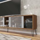 Rack Para Tv Até 75 Polegadas Industrial Retrô 220cm Em Bp Po