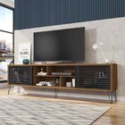 Rack Para Tv Até 75 Polegadas Industrial Retrô 220cm Em Bp Po