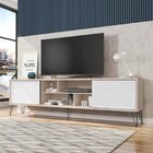 Rack Para Tv Até 75 Polegadas Industrial Retrô 220cm Em Bp Po