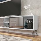 Rack Para Tv Até 75 Polegadas Industrial Retrô 220cm Em Bp Po