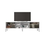 Rack Para Tv Até 75 Polegadas Industrial Retrô 220cm Em Bp Po