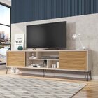 Rack Para Tv Até 75 Polegadas Industrial Retrô 220cm Em Bp Po