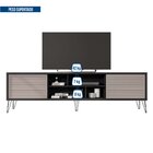 Rack Para Tv Até 75 Polegadas Industrial Retrô 220cm Em Bp Po