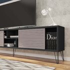 Rack Para Tv Até 75 Polegadas Industrial Retrô 220cm Em Bp Po