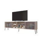 Rack Para Tv Até 75 Polegadas Industrial Retrô 220cm Em Bp Po