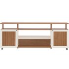 Rack Para Tv Até 75 Polegadas Ipanema 2 Portas Cinamomo/off W