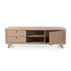 Rack Para Tv Até 75 Polegadas Jimmy Marrom