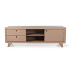 Rack Para Tv Até 75 Polegadas Jimmy Marrom