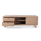 Rack Para Tv Até 75 Polegadas Jimmy Marrom