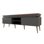 Rack Para Tv Até 75 Polegadas Lumen 2 Portas Com Led Carvalho