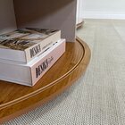 Rack Para Tv Até 75 Polegadas Orgânico Ripado Com Tampo Em Ta