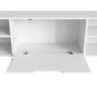 Rack Para Tv Até 75 Polegadas Pesaro 2 Prateleiras Branco