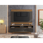 Rack Para Tv Até 75 Polegadas Sala De Estar Bancada Suíça - F