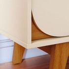 Rack Para Tv Até 75 Polegadas Selene 3 Gavetas Cinamomo/off W