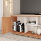 Rack Para Tv Até 75 Polegadas Simetria 2 Portas Ripadas Freij