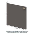 Rack Para Tv Até 75 Polegadas Suspenso Modular 4 Módulos 8 Po