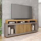 Rack Para Tv Até 75 Polegadas Valença Caemmun Buriti/fendi