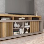 Rack Para Tv Até 75 Polegadas Valença Caemmun Buriti/fendi