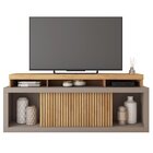 Rack Para Tv Até 75 Polegadas Valença Caemmun Buriti/fendi