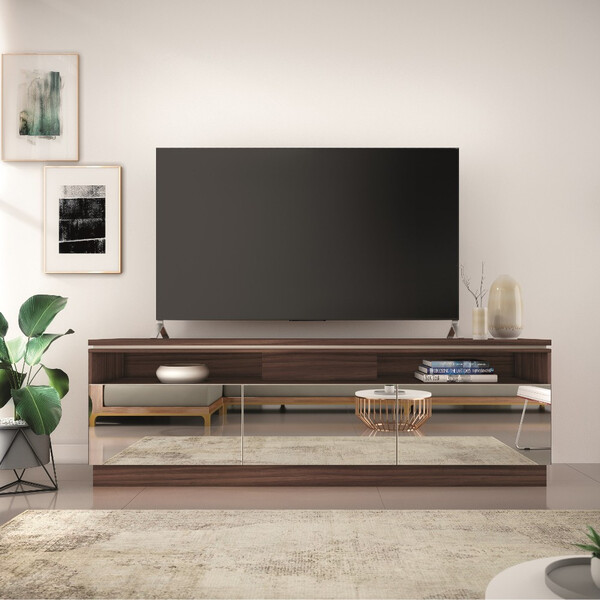 Rack Para Tv Até 80 Polegadas 3 Portas Ubatuba Colibri