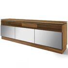 Rack Para Tv Até 80 Polegadas 3 Portas Ubatuba Colibri