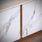 Rack Para Tv Até 82 Polegadas 4 Portas Marmorizado Ibiza Yesc