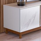 Rack Para Tv Até 82 Polegadas 4 Portas Marmorizado Ibiza Yesc