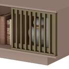 Rack Para Tv Até 85 Polegadas Cielo 2 Pt Fendi 200 Cm