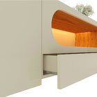 Rack Para Tv Até 85 Polegadas Com Led Com Pés Vidro 210cm 100